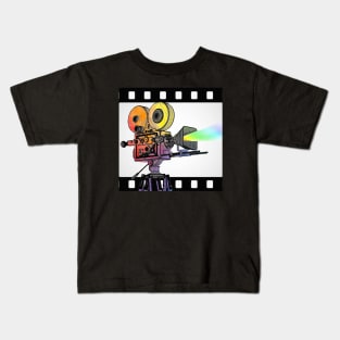 Lights Camera Action! Kids T-Shirt